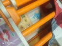 顾之Guci攀爬架室内婴儿百变爬爬架滑滑梯儿童宝宝diy水管玩具1-6岁 橙白套餐1【滑梯+攀岩+攀爬】 高级版 实拍图
