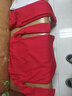 浪莎保暖内衣男加厚加绒中老年秋冬秋衣秋裤保暖套装本命年红色 实拍图