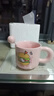 可爱fufu生日蛋糕马克杯带盖勺陶瓷杯送女生高颜值有意义生日礼物 汉堡生日蛋糕杯+勺1个350ml 实拍图