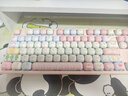 AKKO【粉色键鼠套装】猪猪派对有线/蓝牙/无线三模机械键盘女生高颜值可爱游戏键盘&安琪猫猫鼠标双模 实拍图