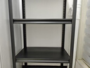 美亿莱 厨房置物架落地不锈碳钢家用微波炉收纳储物架烤箱架子多层 【3层碳钢加厚】长40宽30高80 实拍图