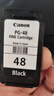 佳能（Canon）PG-48 黑色墨盒(适用E478/E478R/E3480/E418/E4280/E4580) 实拍图