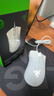 雷蛇（Razer）炼狱蝰蛇标准版有线鼠标 人体工学  电竞游戏 右手通用型 吃鸡/LOL/CS GO游戏鼠标 白色 实拍图