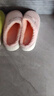 【福利价】小熊小兔棉拖秋冬季情侣保暖学生男拖鞋女居家棉拖鞋 小熊小兔棉拖-粉色 40-41 适合39-40 实拍图
