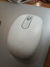 罗技（Logitech）M196 无线蓝牙鼠标 办公鼠标 笔记本商务办公家用 小巧便携 对称手型 珍珠白 实拍图