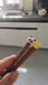 品喻（PINYU）筷子木筷 儿童筷分色筷天然家用红檀木鸡翅木筷 卡通动物筷子 实拍图