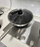 苏泊尔（SUPOR）炒锅 99.9%抗菌不锈钢炒菜锅32cm蜂窝平底煎炒锅电磁炉燃气灶通用 实拍图