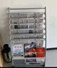 得力（deli）【超级爆款】得力(deli)四层商务夹条报纸架报刊架 图书馆书架报夹条 宣传展示架  高0.8米 9301 实拍图