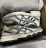 亚瑟士ASICS男鞋女鞋舒适运动鞋耐磨透气越野慢跑鞋 GEL-VENTURE 6 奶白色/灰色(男款） 43.5 实拍图