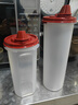 特百惠（Tupperware）油壶2件套(650ml+890ml) 家用油瓶酱醋调味壶食品级材质密封防漏 实拍图