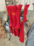 红色袜子男女通用情侣纯色中筒袜结婚情侣鸿运新年喜庆踩小人福袜 福临门 均码 2双装（男女通用） 实拍图