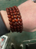 龍隐正宗小叶紫檀手串男女士款文玩手链檀香木佛珠子转运正品高端情侣 带金星款8mm*108颗（京仓速发） 实拍图