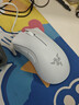 雷蛇（Razer）炼狱蝰蛇标准版有线鼠标 人体工学  电竞游戏 右手通用型 吃鸡/LOL/CS GO游戏鼠标 白色 实拍图