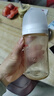 贝亲（Pigeon）自然离乳PPSU重力球吸管奶瓶 双把手240mL6月+(附带6月+12月奶嘴) 实拍图