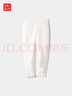 优衣库婴幼儿宝宝HEATTECH棉混纺紧身裤/保暖衣秋裤内衣478456 01 乳白色 100 实拍图
