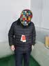 鸭鸭2026秋冬轻薄款排骨羽绒服短款立领休闲保暖校服神器90鸭绒外套男 实拍图