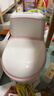 babycare马桶坐便器蹲便器儿童马桶仿真马桶坐便圈2-6岁宝宝便盆维尔粉 实拍图