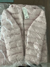 优衣库童装男女童PUFFTECH空气棉服可机洗连帽外套排骨棉服478123 10 水粉色 160 实拍图