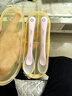 十月结晶 婴儿勺子宝宝硅胶软勺新生儿喂水小勺子儿童餐具辅食软头 水蜜桃粉（两个装）+收纳盒 实拍图