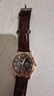 正品男士手表高档休闲石英表简约气质男表皮带高颜值罗马时尚腕表 咖啡色指挥官款 实拍图