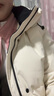 鸭鸭（YAYA）孙颖莎同款加厚羽绒服男士短款时尚商务休闲保暖防寒新款外套DY YE5B001056A-月光白色 L /175 实拍图
