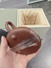 京东京造 宜兴紫砂壶 手工茶壶【原矿紫泥】煮泡茶具 景舟石瓢220ml礼盒装 实拍图