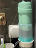 小米狼电动冲牙器家用便携超声波洗牙器伸缩水箱除牙石防水水牙线口腔洁牙结石去除器儿童成人 伸缩款-渐变粉蓝-配四个头 4支喷头 洁齿护龈 实拍图