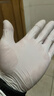 英科医疗（INTCO）一次性手套丁腈手套100只中码加厚耐用丁晴白色食品级橡胶手套 实拍图