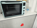 海氏（Hauswirt）C40电烤箱家用入门多功能热风循环40升海氏烤箱大容量40L C40蓝色 40L 实拍图