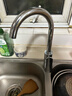 JOCBO【德国】厨房水龙头冷热双温二合一全铜 360°旋转洗菜盆龙头 增压防溅【电镀银】厨房冷热龙头 赠80CM原装进水管*2 实拍图