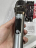 山水（SANSUI）M1 麦克风无线麦克风话筒家用唱歌K歌一拖二户外舞台音响ktv麦克风主持会议卡拉OK直播 实拍图