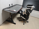 傲风A4Pro电竞桌实木电动升降办公电脑书桌子国家补贴黑带灯1.6*0.7m 实拍图