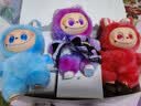 labubu3.0拉布布拉玩偶娃娃公仔毛绒玩具17cm儿童闺蜜生日礼物 3代组合套装【6个不重复款】 实拍图