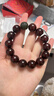妍韵珠宝印度小叶紫檀手串文玩佛珠檀香和田玉貔貅转运珠男女士手链15mm 实拍图