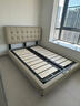 狄普华夫格真皮床政府补贴大床简约次卧超薄床头齐边头层牛皮床双人床 加厚头层牛皮-单床 【框架】1.8m*2.0m-榉木-至尊版 实拍图