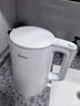 美的（Midea）电水壶热水壶电热水壶304不锈钢无缝内胆双层防烫1.7L大容量1800W烧水壶智能断电SHJ1721 实拍图