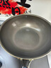 小熊（Bear）含钛无涂层不粘炒锅陶瓷炒菜锅 30cm家用平底锅燃气灶JG043-P01 实拍图