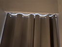 赫伊莎 窗帘专用免打孔安装伸缩杆 卧室厨房遮光简易罗马杆浴室现代新款 白色直径32mm 110-160cm 实拍图