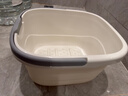 五月花泡脚桶加深21cm*1只装手提足浴桶养生家用便携按摩免安装不漏电 实拍图