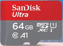 闪迪（SanDisk）64GB TF（MicroSD）内存卡 A1 U1 C10 至尊高速移动版存储卡 读速140MB/s 手机平板游戏机内存卡 实拍图