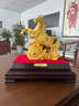 华宣林绒沙金马到成功摆件乔迁送礼公司家居饰品送客户领导同事朋友 【特大号】吉祥如意马 实拍图