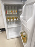 HYUNDAI（韩国现代）小冰箱迷你小型家用冷藏冷冻宿舍出租房办公室双开门二门电冰箱节能省电 118L白【行业热卖+店铺热卖】 实拍图