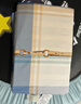 富安娜床上四件套纯棉100%全棉床单被套双人加大床品 230×229cm 轨迹 实拍图