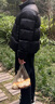 森马（Semir）轻松羽绒|羽绒服男三防外套发热保暖面包服冬2025新款抗静电 【高倍充绒】黑色（灰鸭绒）90001 2XL 实拍图