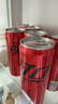 可口可乐（Coca-Cola）零度 Zero 无糖汽水 碳酸饮料 330ml*24摩登罐  实拍图
