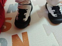 卡特兔童鞋儿童运动鞋春季户外儿童鞋子男童女童软底儿童鞋登山鞋 白黑 26 内长16.0cm 脚长14.8-15.4 实拍图