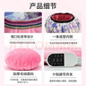 【明星推荐】蒸发帽数字智能加热帽同款头发护理防水染发护发柔顺焗油帽家用女子美发工具 【护发升级10档控温】粉色绒面蒸发帽 实拍图