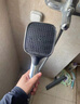 JOCBO【德国】增压花洒喷头家用多功能加压大面板淋浴手持莲蓬喷头 增压花洒【方款电镀】13CM大面板 实拍图