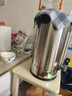 三鼎电热烧水桶开水桶304不锈钢商用大号煮草药凉茶奶茶水桶控温绿豆汤桶保温月子桶防干烧开水器 双层保温开水桶 约33斤 实拍图