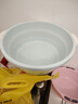 千鸿 脸盆含护手约42CM单只装加厚塑料盆厨房洗菜盆QH-01032颜色随机 实拍图